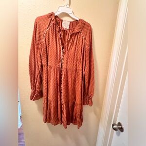 Johnny Was Boho Tiered Dress